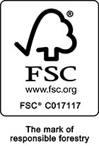 FSC certification logo FSC C017117
